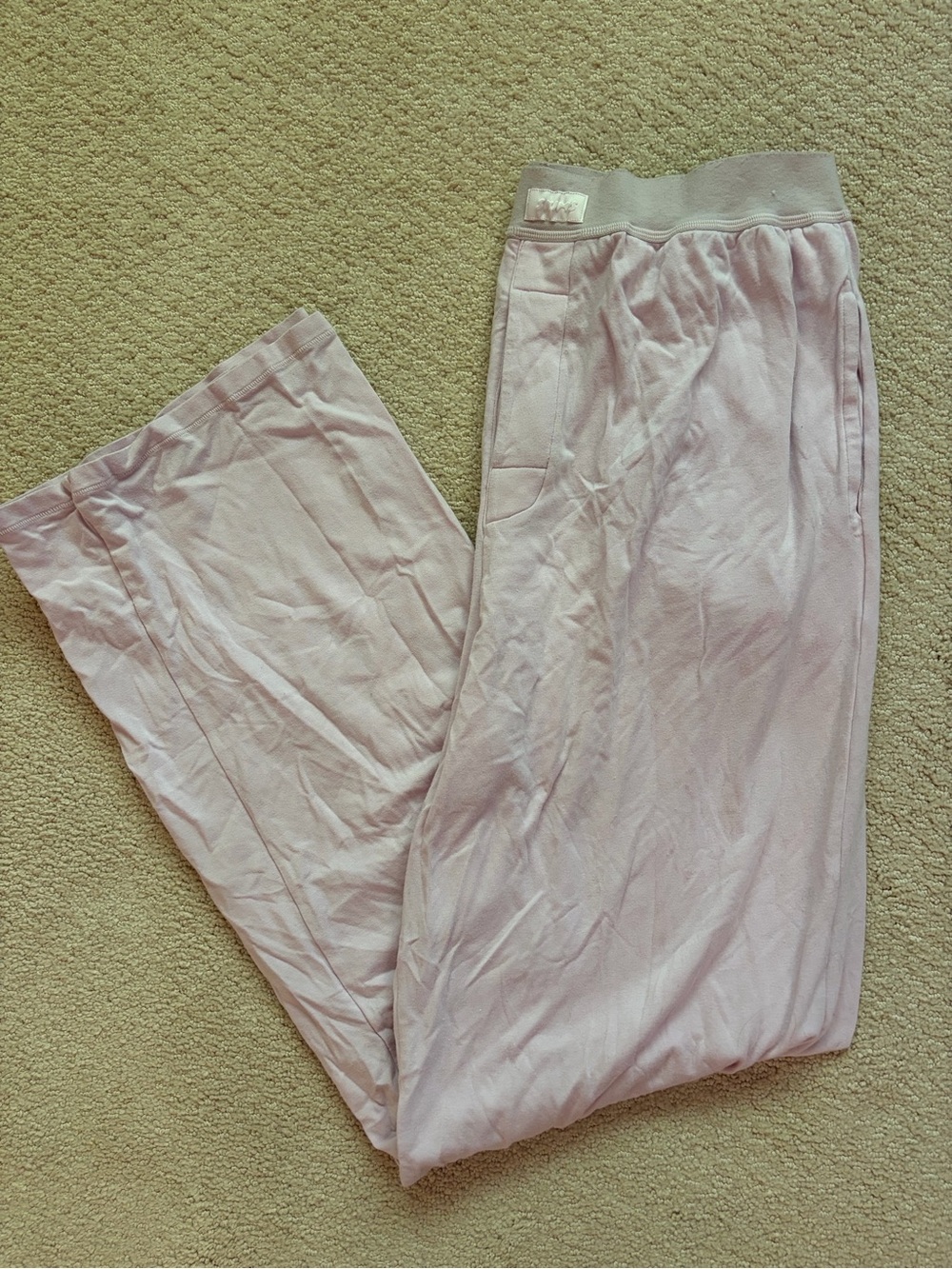 SKIMS Baby Pink Lounge Pants